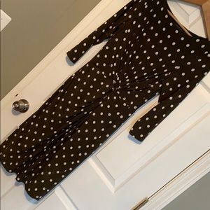 Green Polka dot dress Ralph Lauren